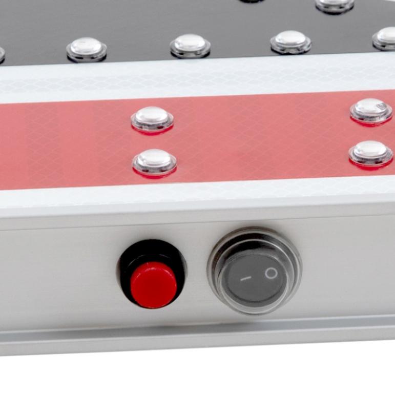 Signal Lumineux Ho Disque Rouge CB179 - 5 Feux Avec Panneau C - Échelle 1/87