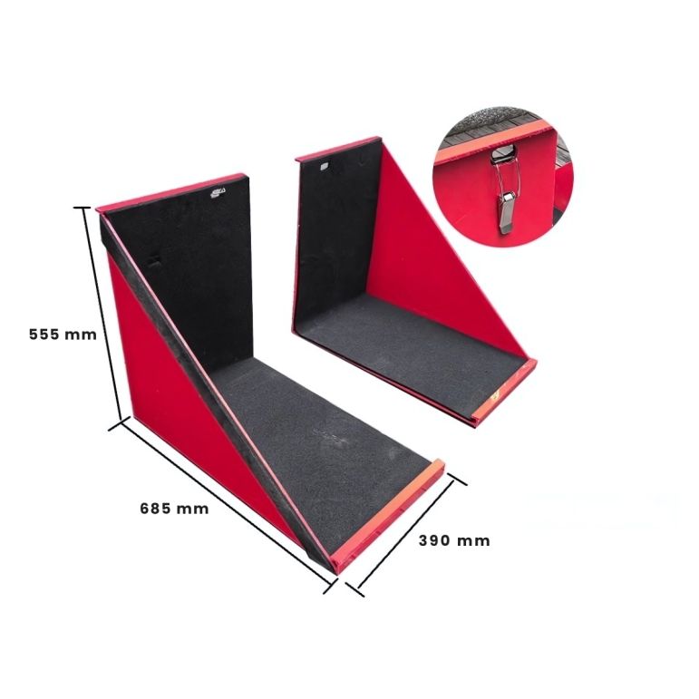 Dimensions des Extrémités pour barrière anti-inondation en ABS Dimensions des Extrémités pour barrière anti-inondation en ABS