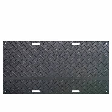 Vue du dessus de la plaque de roulage 50 tonnes -  L 2000 x l 1000 x ép.12mm