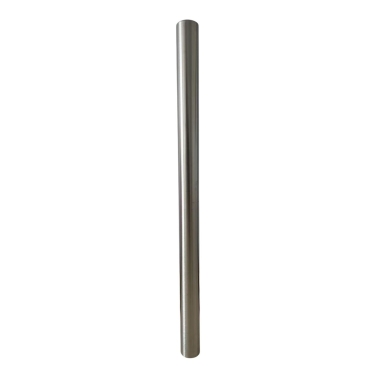 Vue générale du potelet de protection en inox 304 à sceller H1200 x diam.76 mm