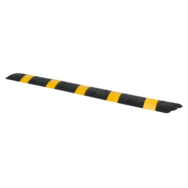 Vue générale du ralentisseur Routier Monobloc pour voies privées H.50 mm (fixations incluses)