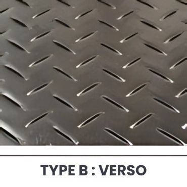 Plaque de roulage 20 tonnes 2 faces - Type B
