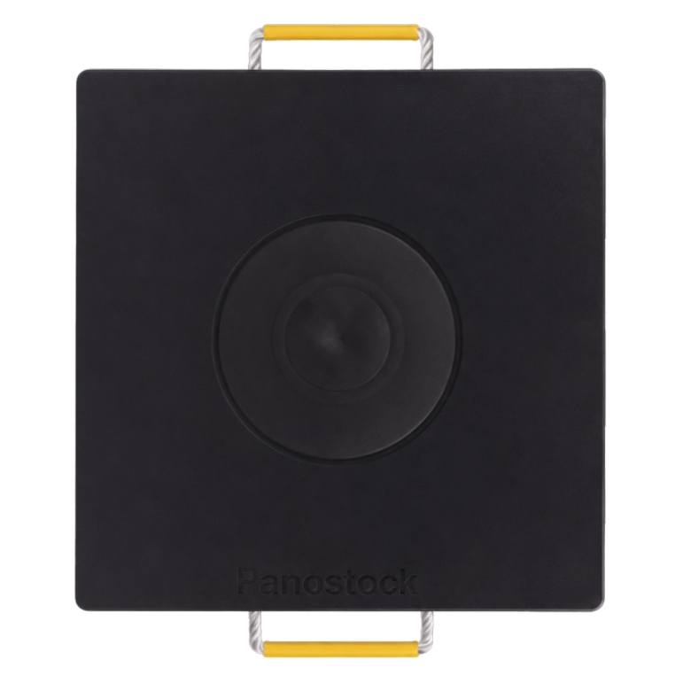Vue générale de la plaque de calage 45 tonnes - L 800 x l 800 x ép.60mm