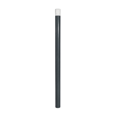 Vue générale du potelet PMR double gorge H1480 x diam.76 mm