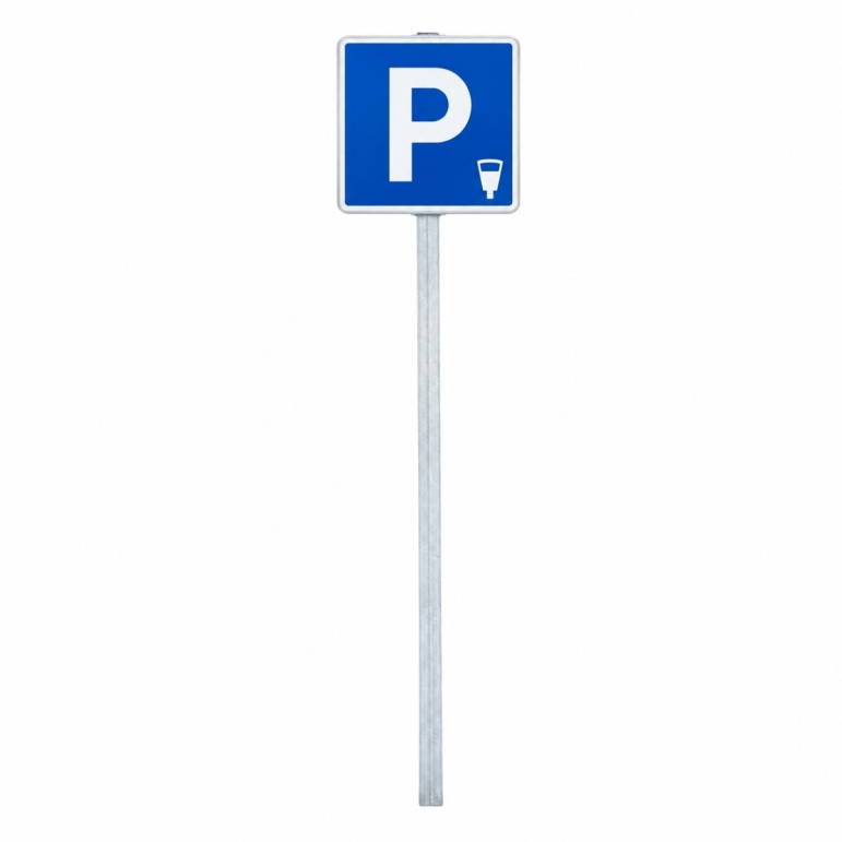 Vue générale du kit de parking payant